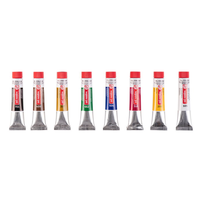 Talens Art Creation Set de Óleo de 8 Tubos de 12 ml